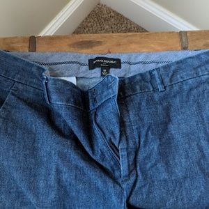 Banana republic denim trouser